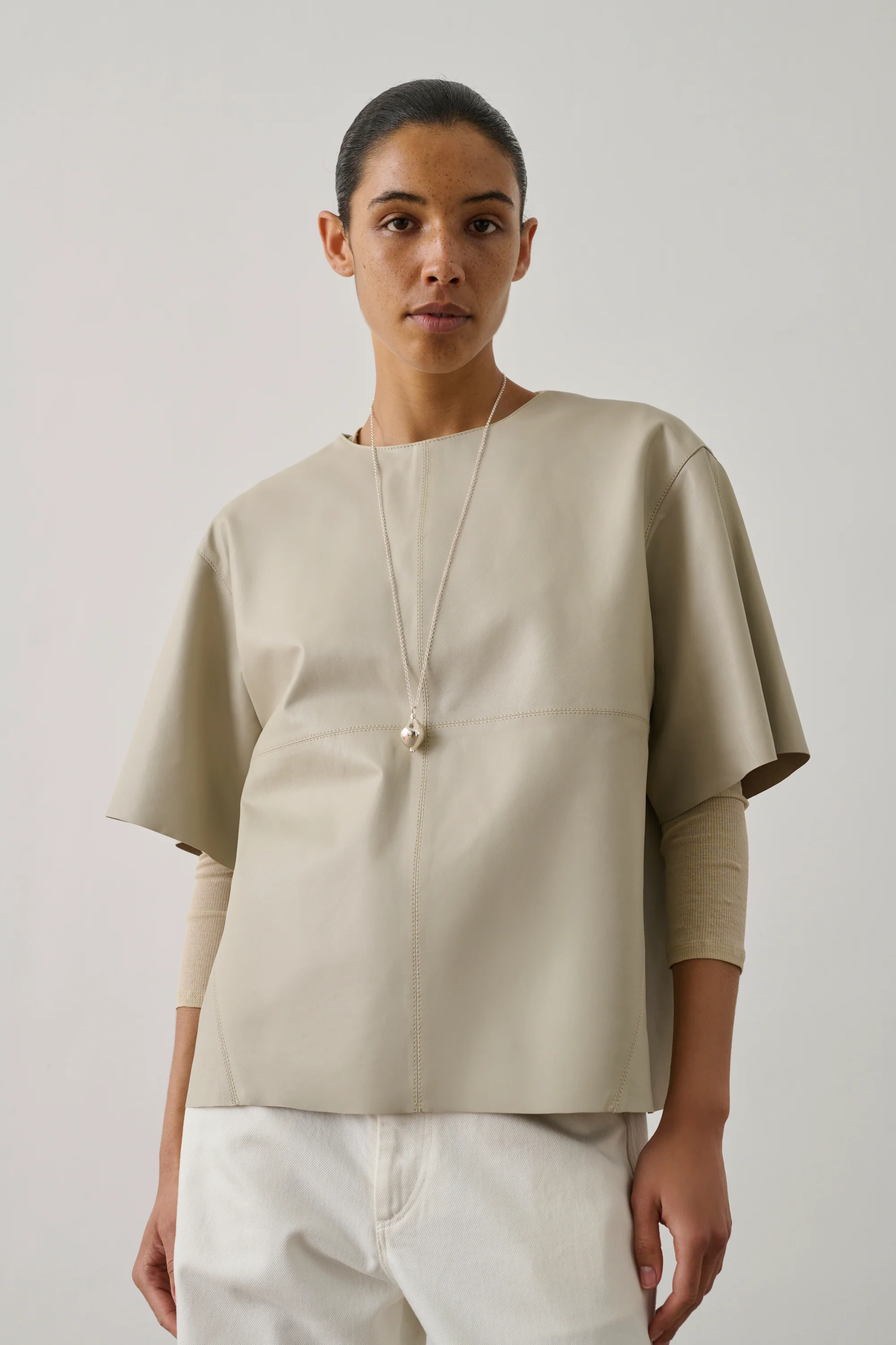 BLOUSE FRIEDA GRISE - Image 3