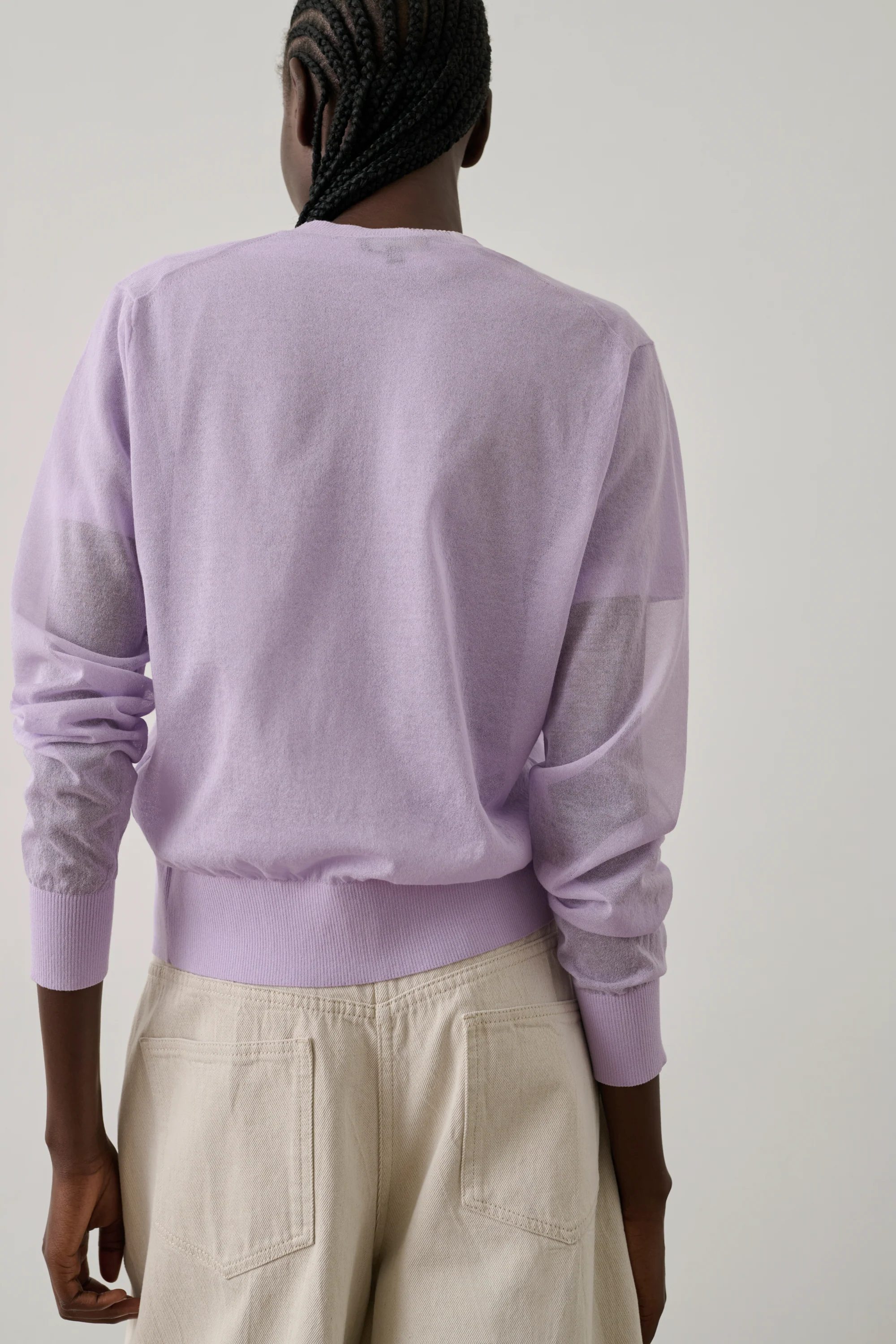 CARDIGAN ETRETAT VIOLET - Image 3