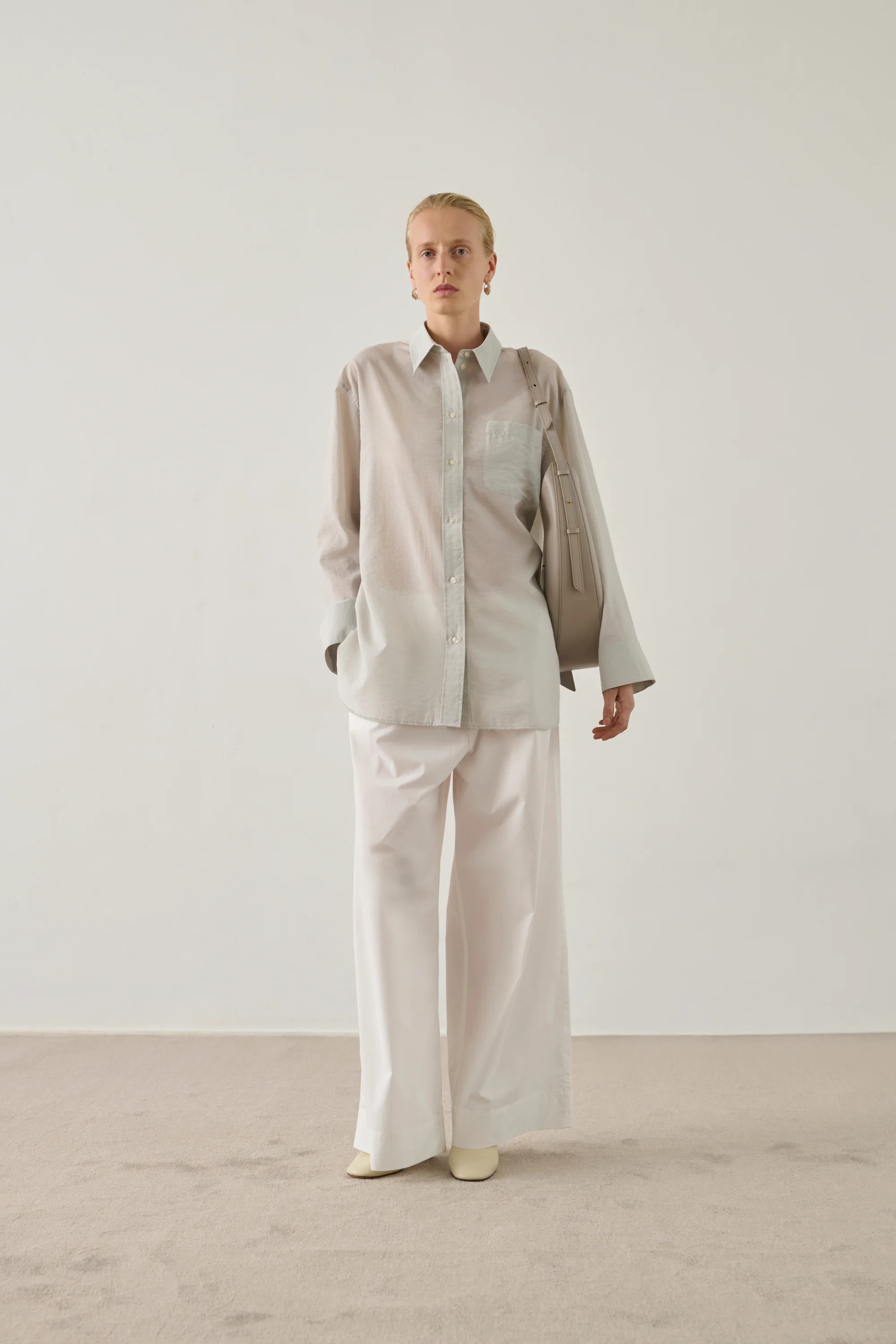 CHEMISE FRANCESCA GRISE - Image 3