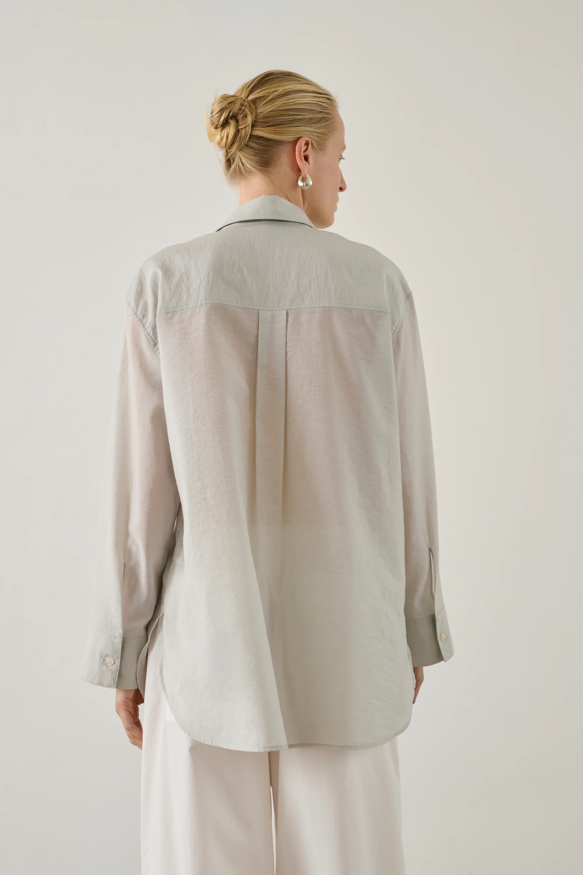 CHEMISE FRANCESCA GRISE - Image 4