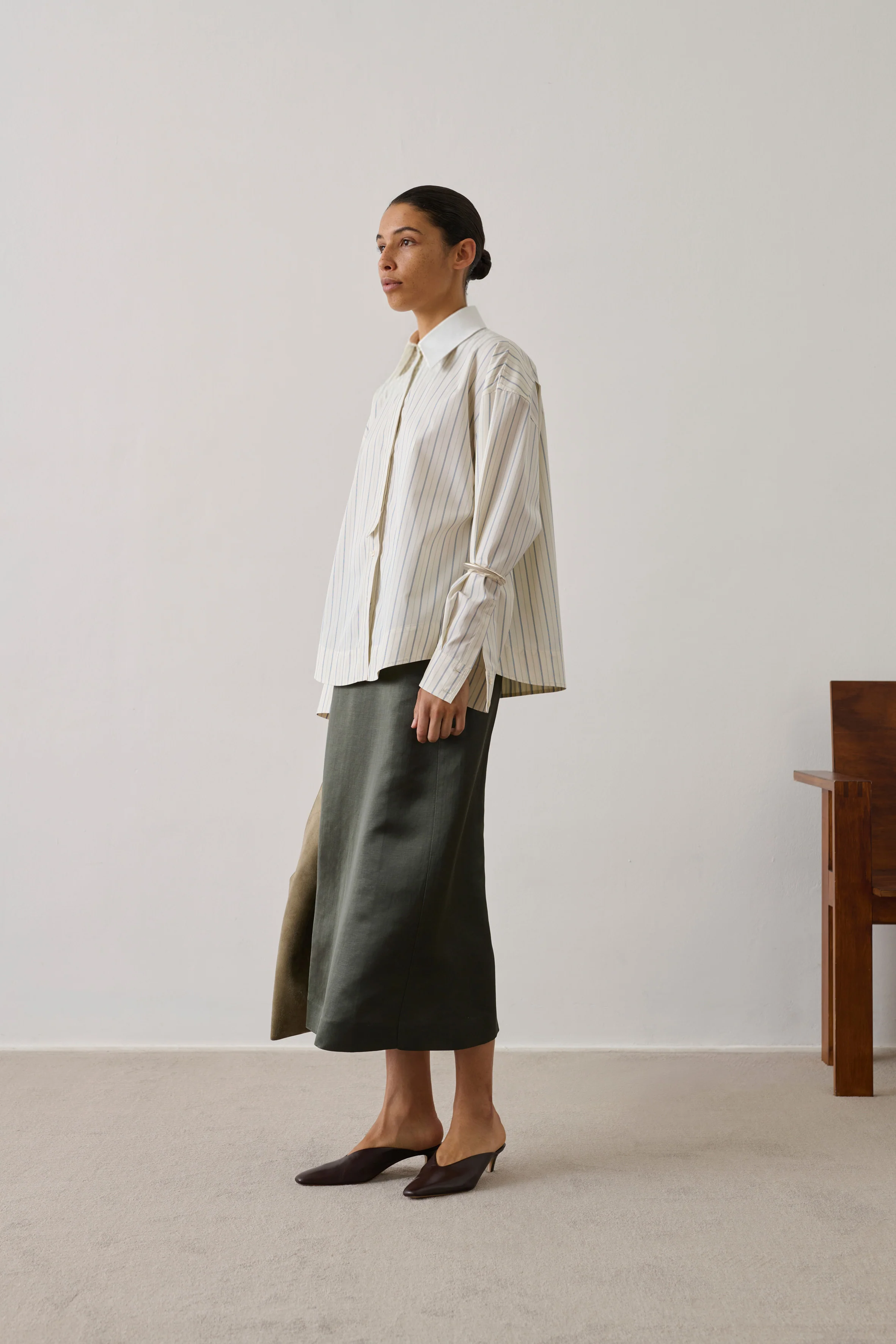 CHEMISE IDESIA BLEUE - Image 3