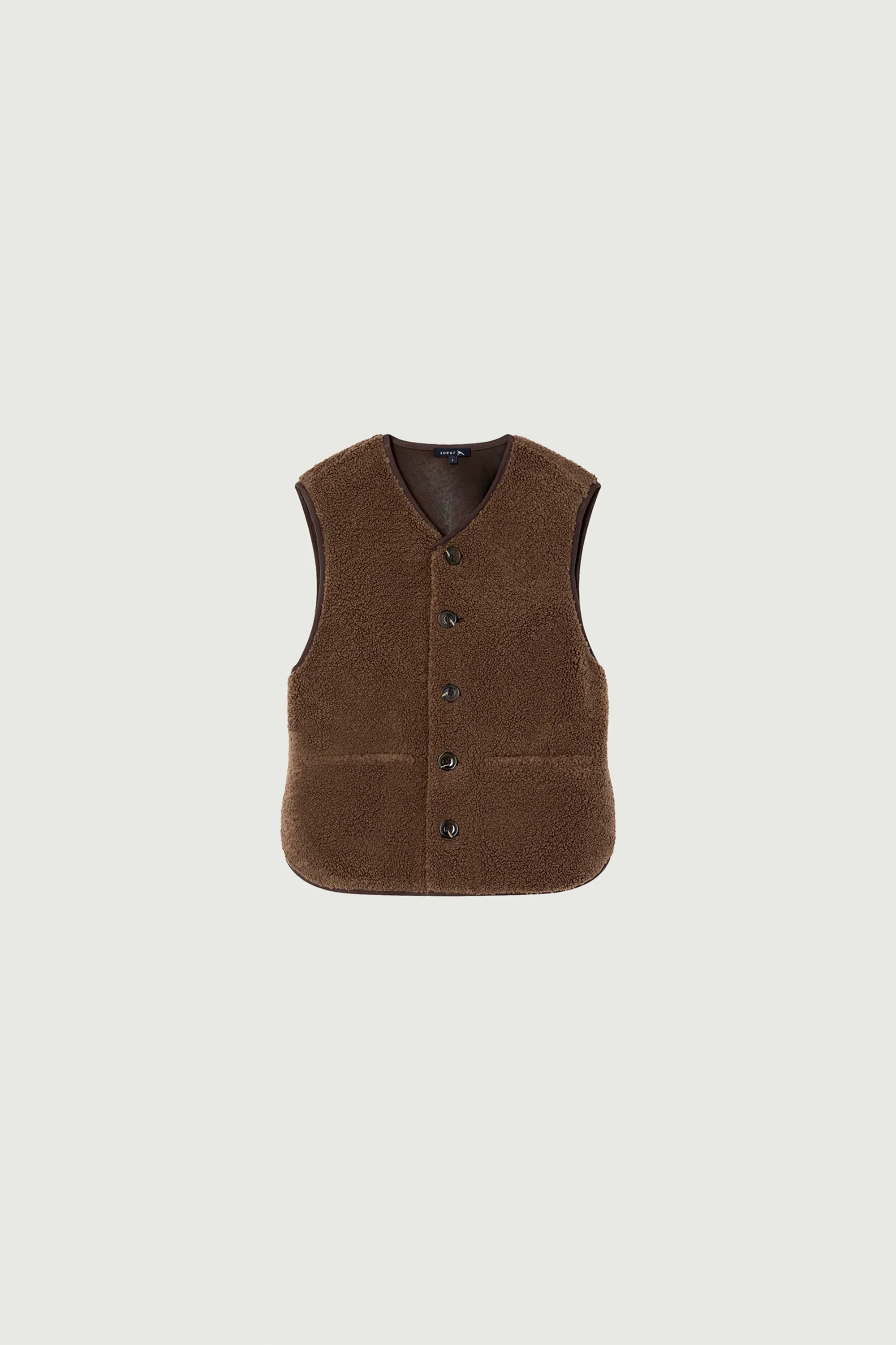 BLOUSON FUSIL MARRON - Image 5