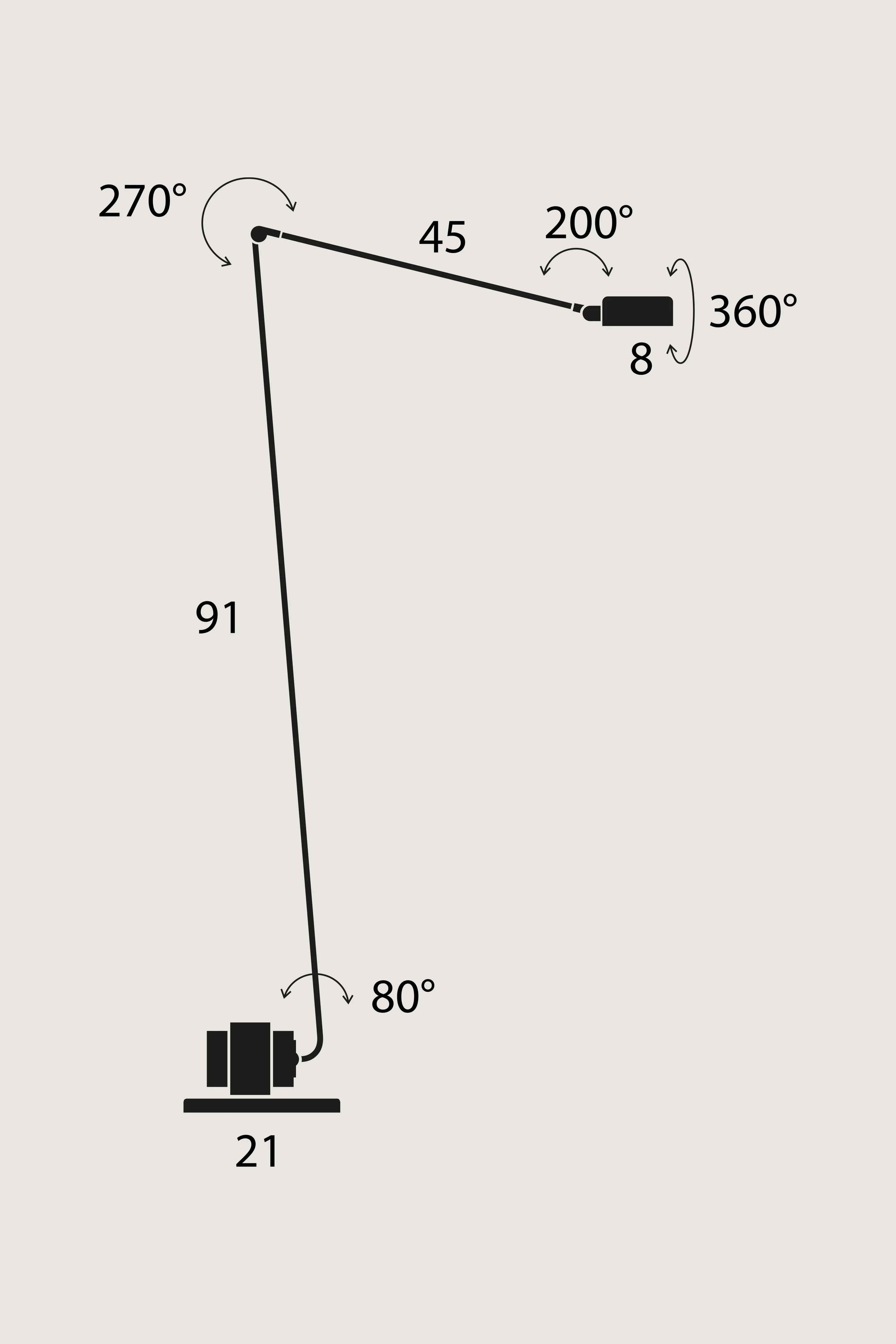 LAMPE DE TERRE DAPHINE TERRA, LUMINA NOIRE - Image 7