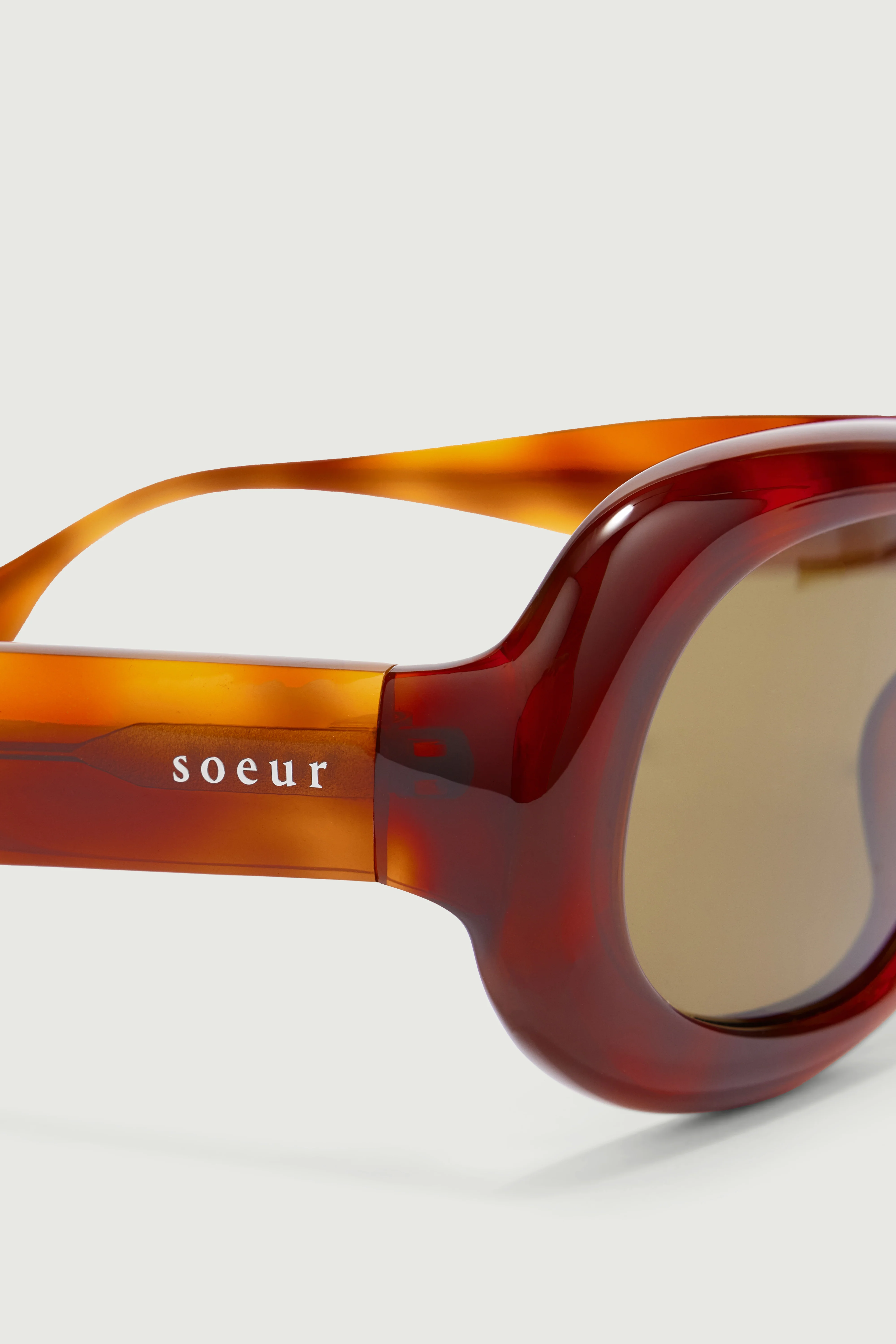 LUNETTES DE SOLEIL LEE MARRON - Image 4