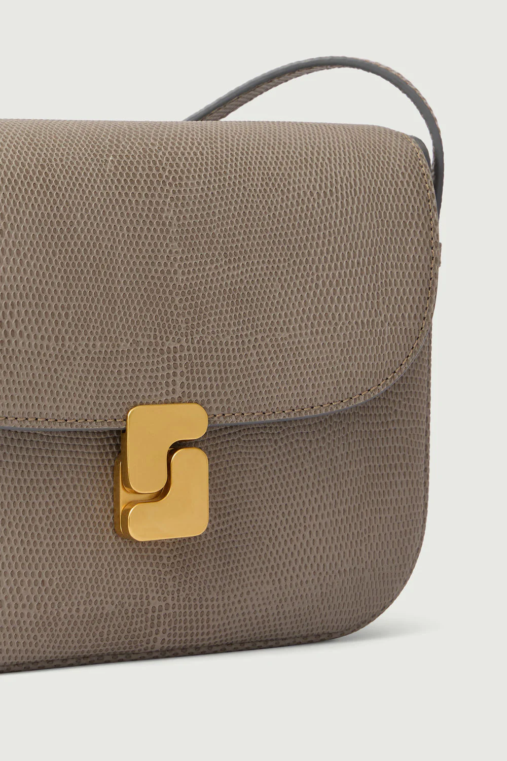 SAC BELLISSIMA MINI GRIS CAVIAR - Image 5