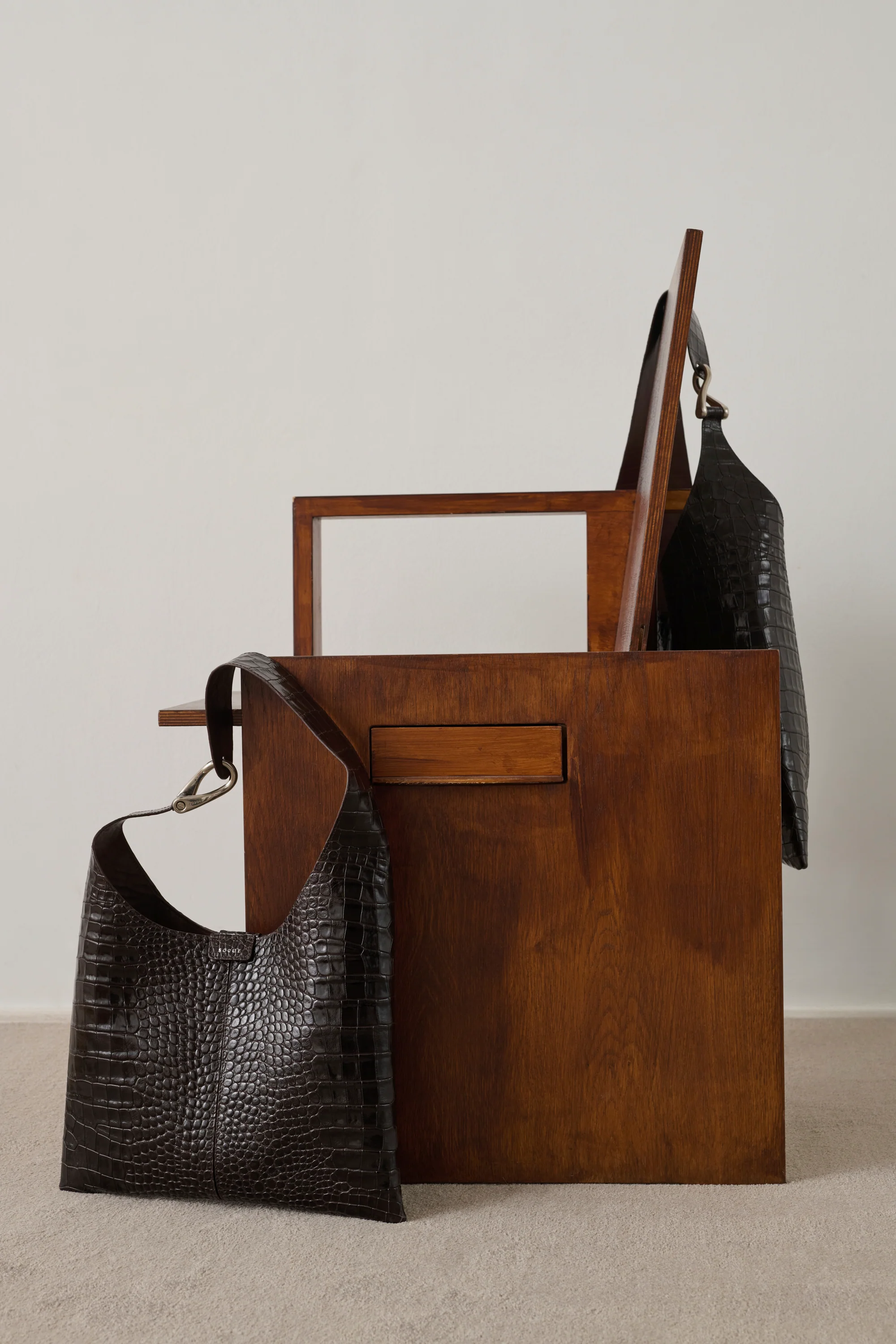 SAC COSIMA MINI MARRON - Image 6