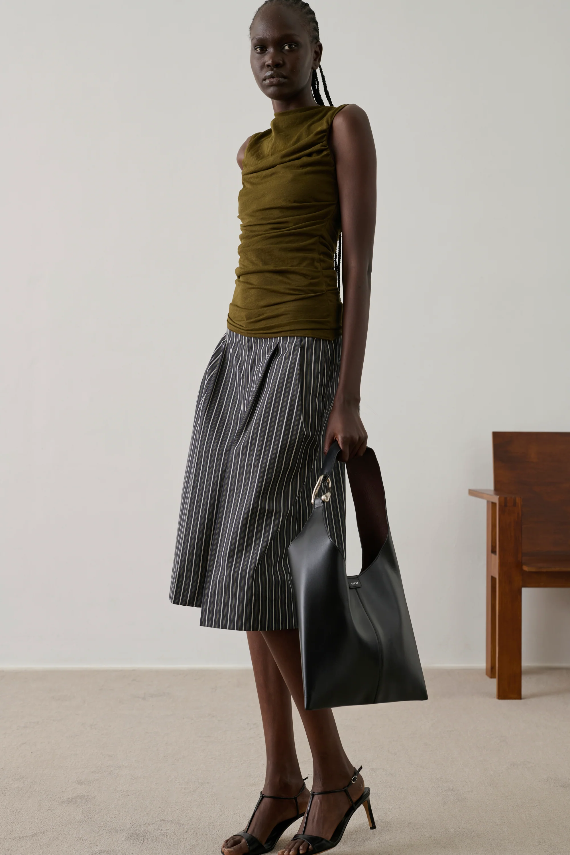 SANDALES CECILIE NOIRES - Image 3