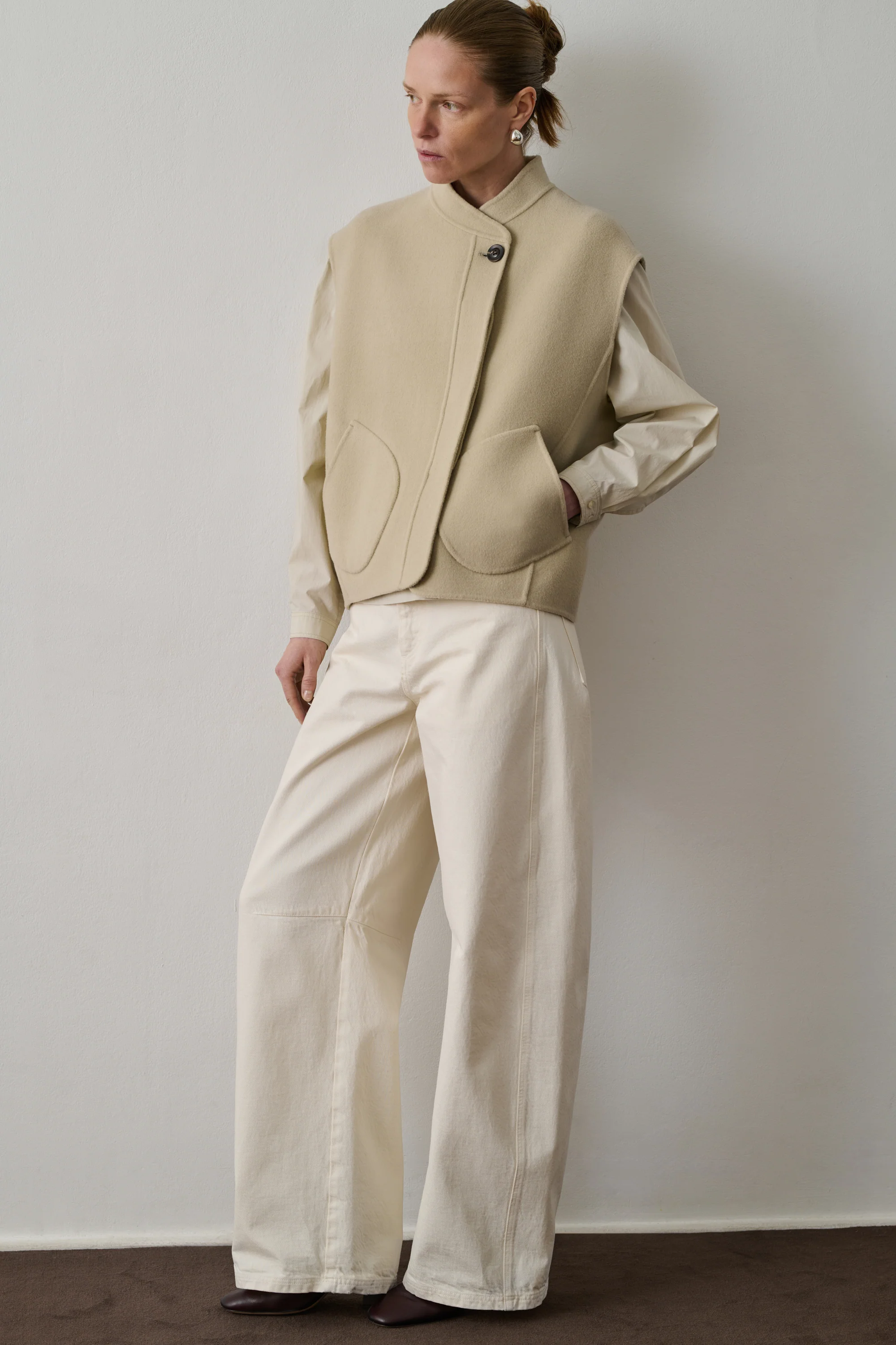 BLOUSON ADELINE ÉCRUE - Image 3