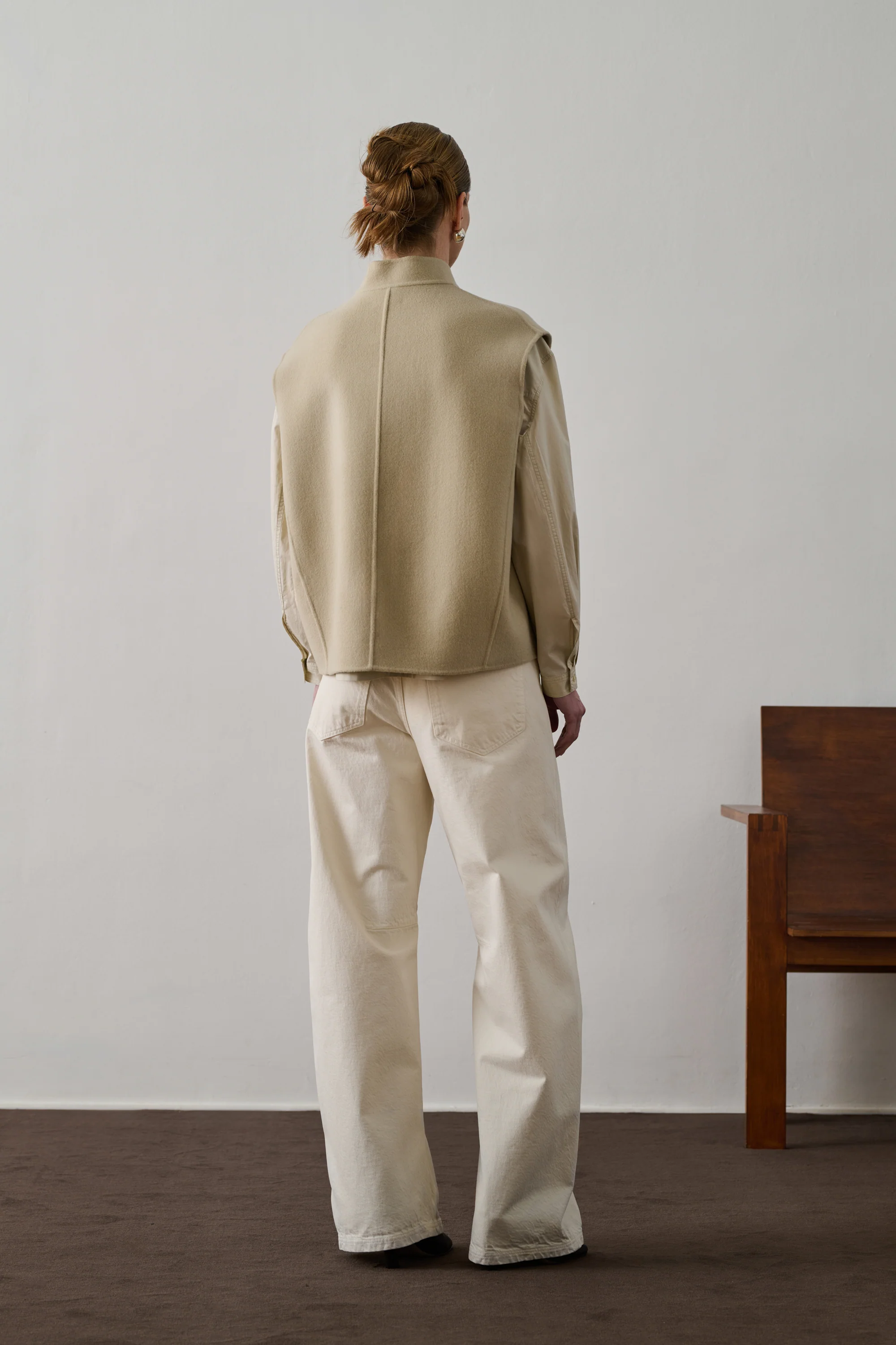 BLOUSON ADELINE ÉCRUE - Image 4